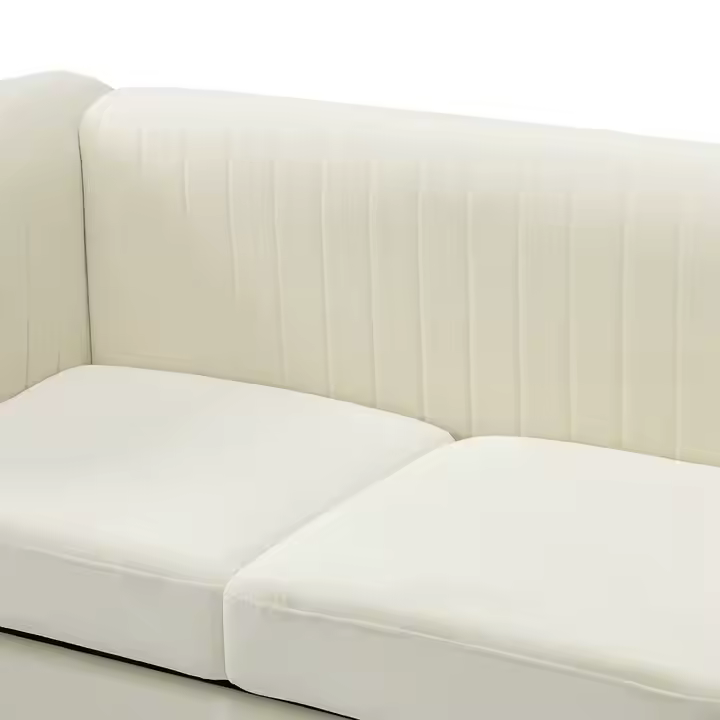2-Seater Fabric Sofa Set Filled with Sponge Upholstered with Comfortable Material Sofa Set - Image 2