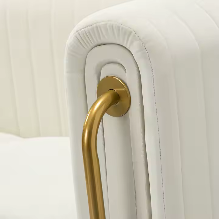 2-Seater Fabric Sofa Set Filled with Sponge Upholstered with Comfortable Material Sofa Set - Image 7