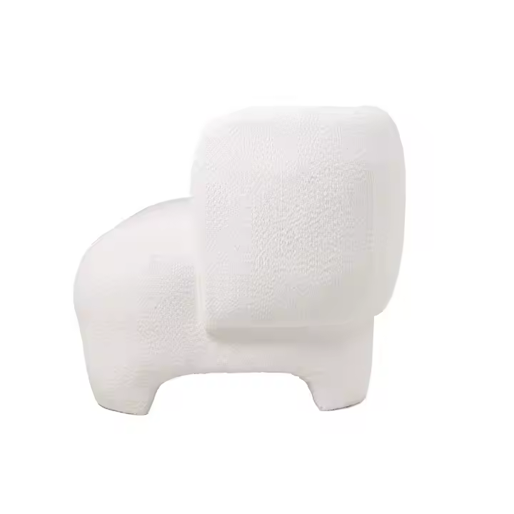 Modern Creative Design Two-Seater Sofa with Soft Upholstered Fabric - Image 3